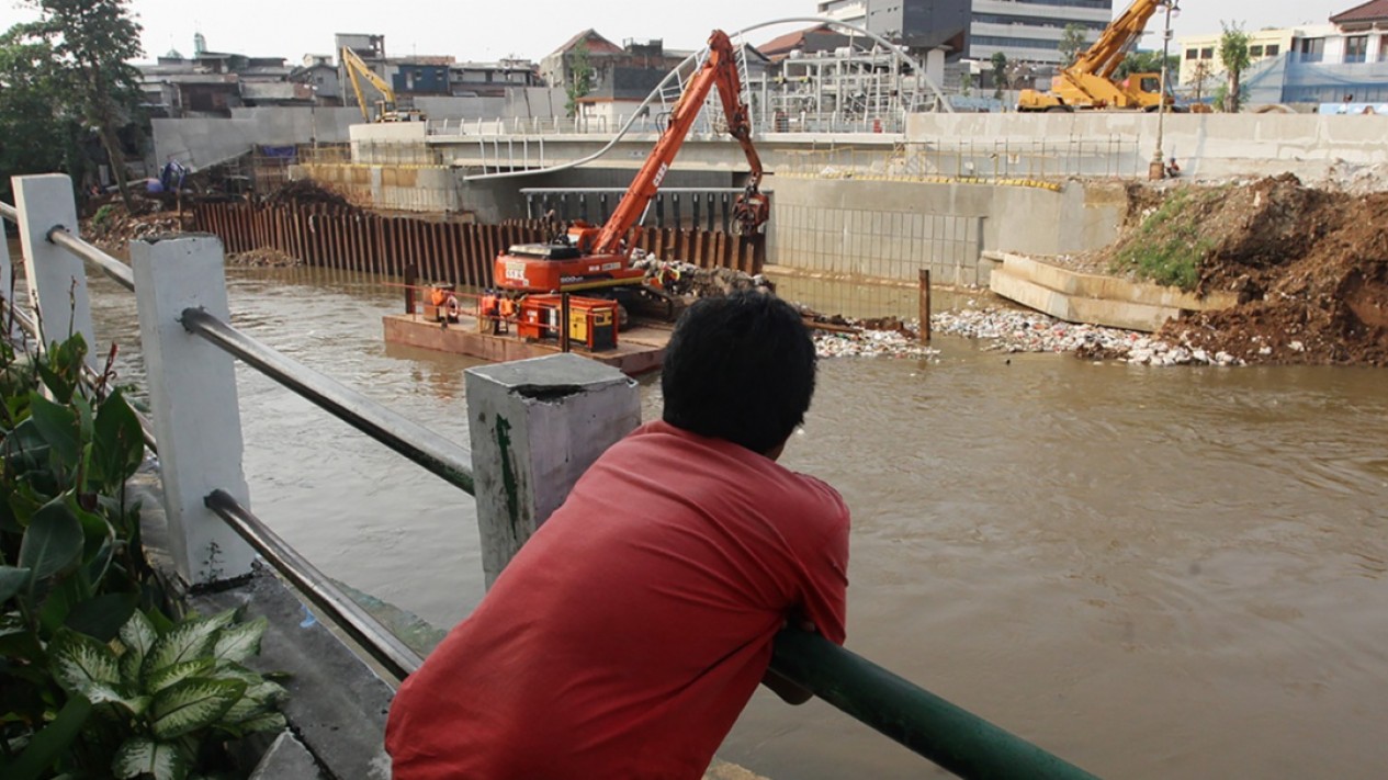 Progres Pengerjaan Proyek Sodetan Ciliwung Vlix Id