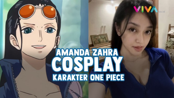 Amanda Zahra Wanita Sexy Mirip Nico Robin One Piece Vlix Id