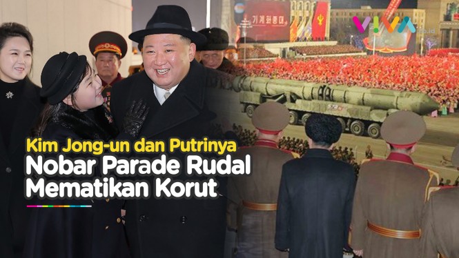 Putri Kim Jong Un Muncul Lagi Saat Parade Militer Korut Vlix Id