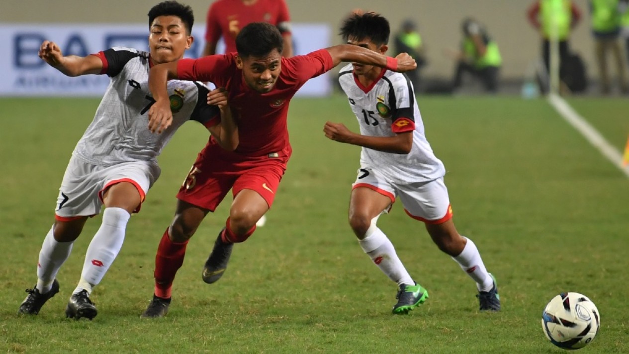 Aksi Pemain Timnas Indonesia U-23 Kalahkan Brunei - Vlix.id