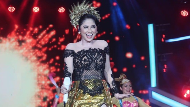 Potret Keseruan Anugerah Dangdut Indonesia Semalam