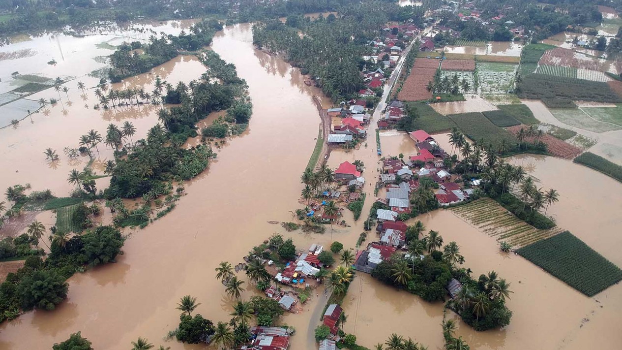 Dampak Banjir Limapuluhkota di Sumbar  Vlix.id