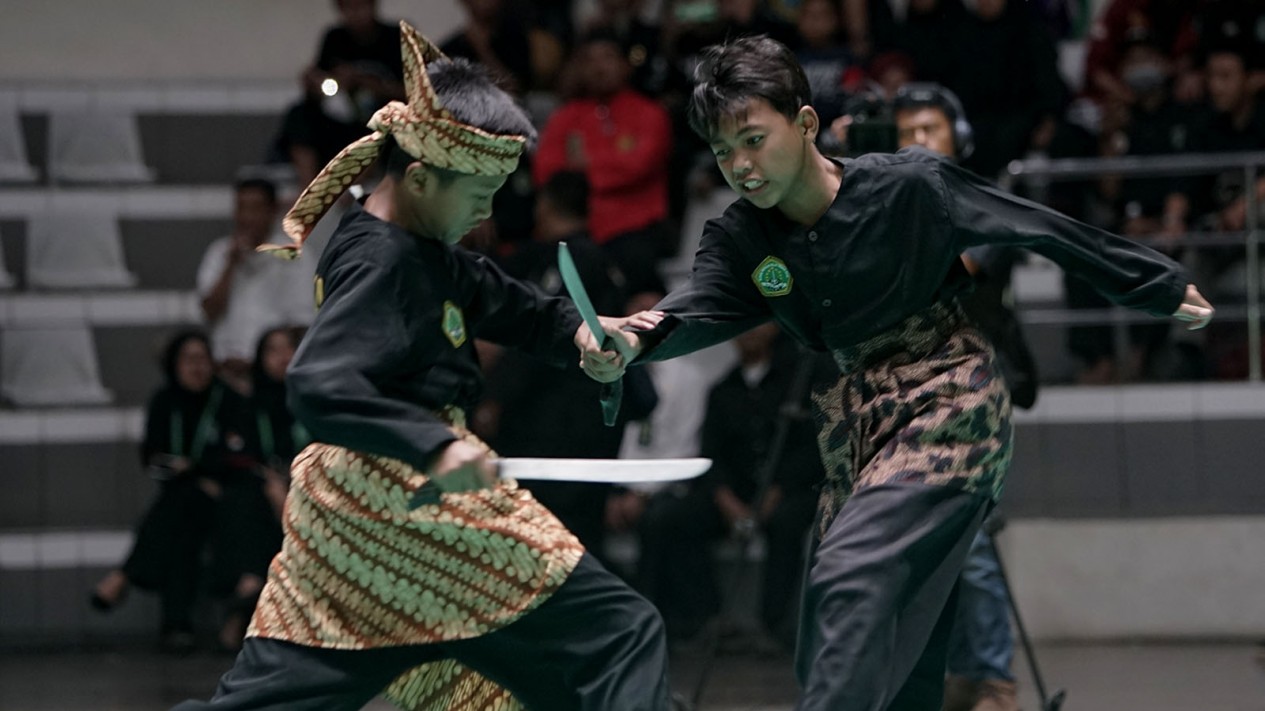 Aksi Pesilat Cilik di Kejurnas Pencak Silat - Vlix.id