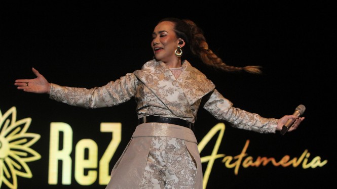 Reza Artamevia Pukau Panggung Java Jazz Festival 2020