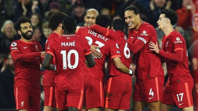 Menang 6-0, Liverpool Jaga Asa Kejar ManCity