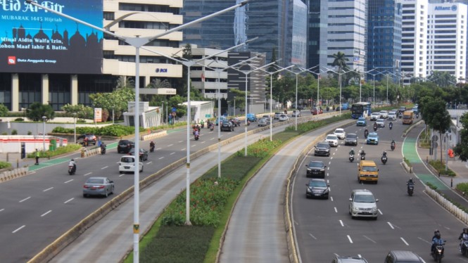 Lalu lintas Jakarta Pasca Lebaran