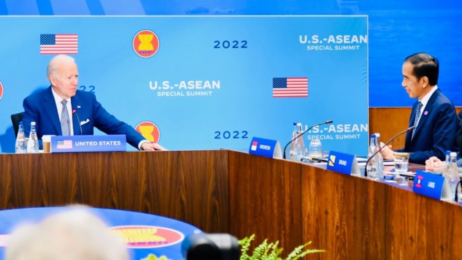 Jokowi Minta Hentikan Perang dalam Pertemuan ASEAN-AS