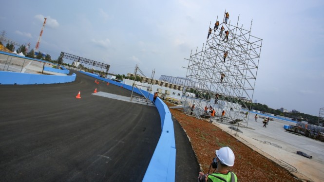 Melihat Lebih Dekat Sirkuit Formula E Prix Jakarta