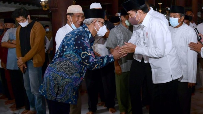 Jokowi Melayat Buya Syafii Maarif