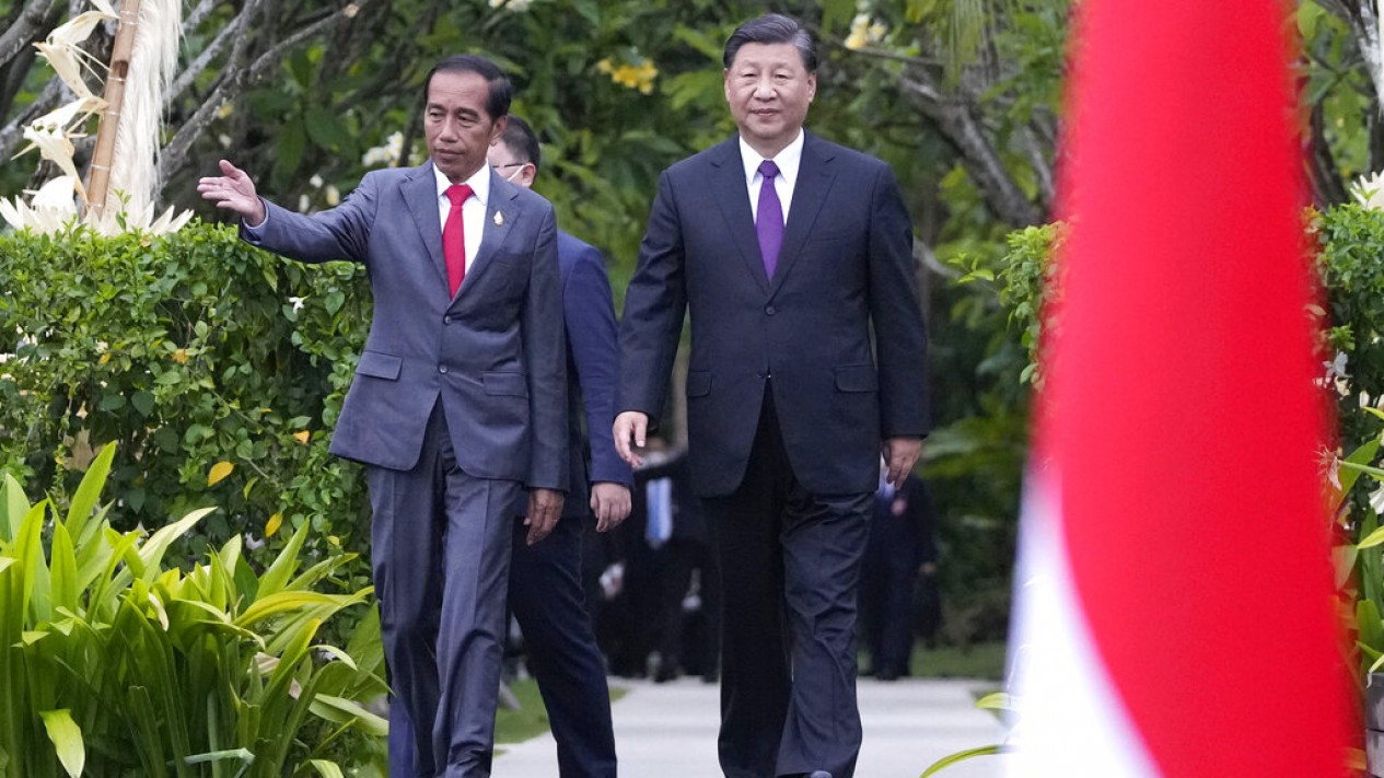 Akrab, Potret Jokowi Dan Xi Jinping Di Pertemuan Bilateral - Vlix.id