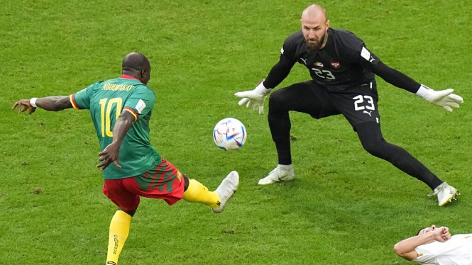 6 Gol Tercipta dalam Laga Kamerun Vs Serbia