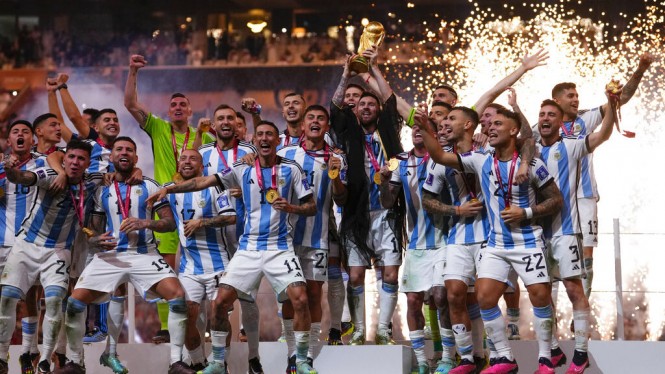 Argentina Juara Piala Dunia 2022