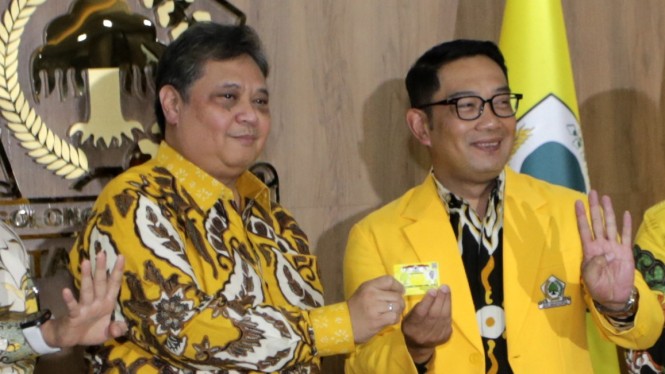 Ridwan Kamil Resmi Jadi Kader Partai Golkar - Vlix.id