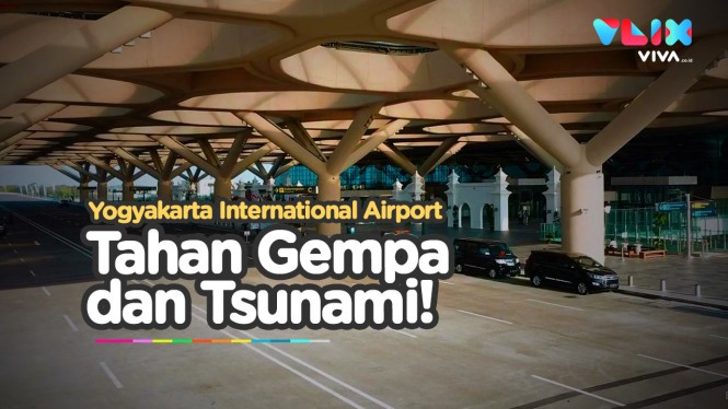 GOKIL! Bandara YIA Indonesia Tahan Gempa & Tsunami!