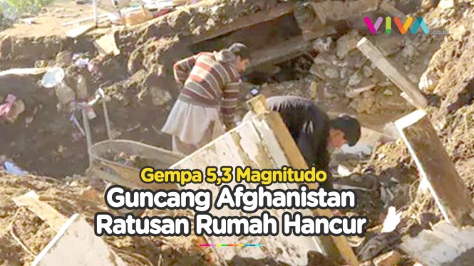 Afghanistan Diguncang Gempa, 26 Orang Tewas