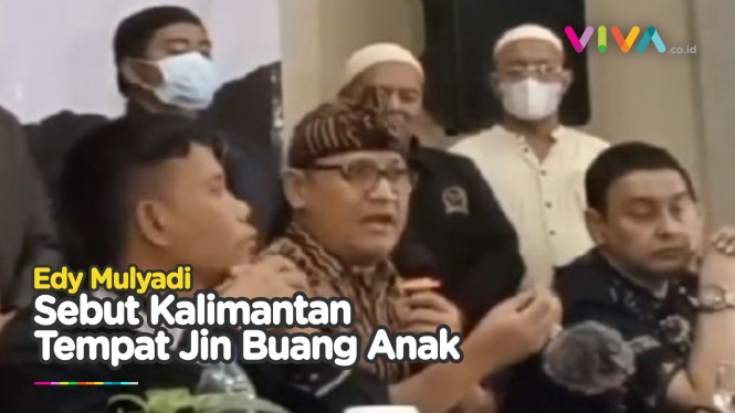 Edy Mulyadi Hina Kalimantan saat Bahas Ibu Kota Negara Baru
