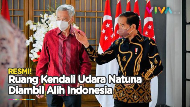 Jokowi Berhasil Rebut Kendali Udara Natuna dari Singapura