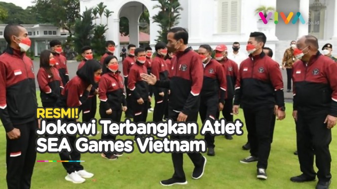 SIAP BERSAING! Target Jokowi Buat Alet RI di SEA Games 2021