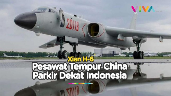 Dekat Pulau Natuna, China Siagakan Pesawat Tempur Xian H-6