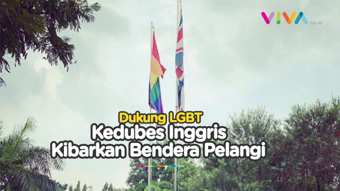 Gawat! Lewat Medsos Kedubes Inggris-Indonesia Dukung LGBT
