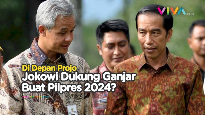 Terang-terangan, Jokowi Kasih Kode Dukung Ganjar di Pilpres