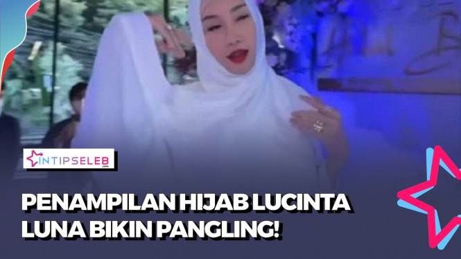 Penampilan Lucinta Luna Pakai Hijab Bikin Netizen Ngakak