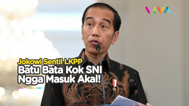 Jokowi Geleng-geleng, Masak Batu Bata Wajib SNI