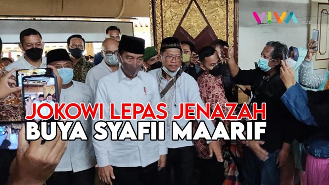 Jokowi Antarkan Jenazah Buya Syafii Maarif