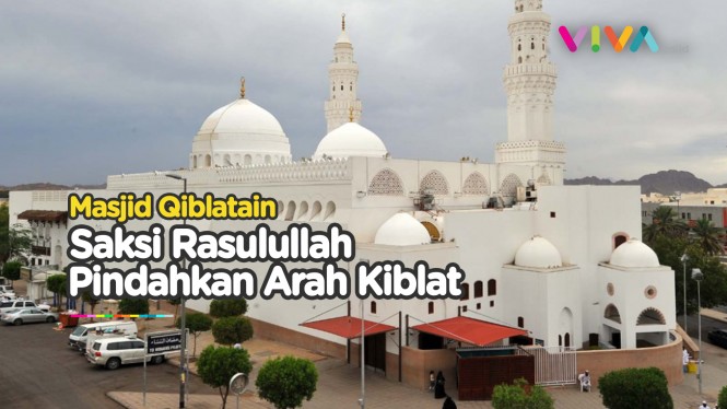 Megahnya Masjid Qiblatain yang Memiliki Dua Arah Kiblat