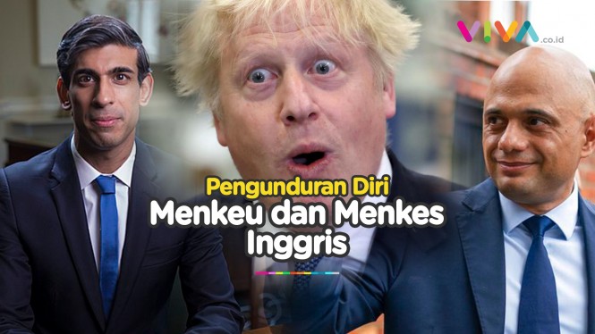 Dua Menteri Inggris Mundur Dari Kabinet Boris Johnson