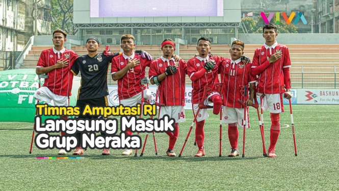 Piala Dunia Amputasi 2022, Indonesia Gabung di Grup Neraka