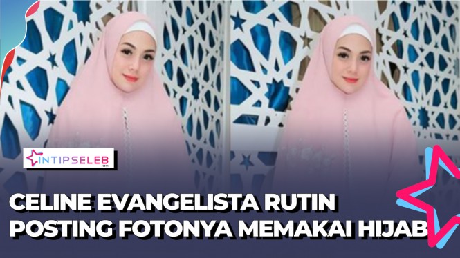 Celine Evangelista Posting Foto Pakai Hijab, Netizen: Mualaf - Vlix.id