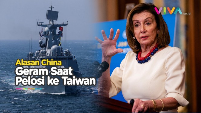 Kenapa China Panas dengan Lawatan Nancy Pelosi ke Taiwan?