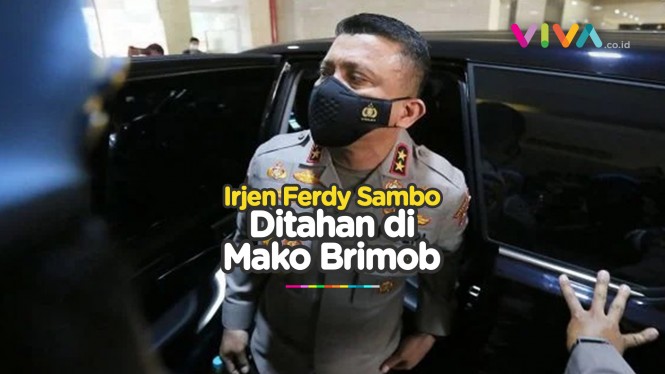 TERKUAK! Alasan Irjen Ferdy Sambo Digiring ke Mako Brimob