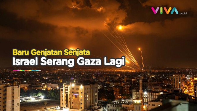 Israel Serang Gaza, Sirene Peringatan Menggema