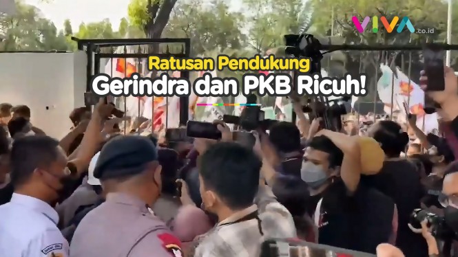 Ikut Nyapres, Simpatisan Prabowo-Cak Imin Terlibat Bentrokan