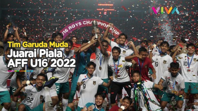 Bungkam Vietnam di Final, Indonesia Juara Piala AFF U16 2022