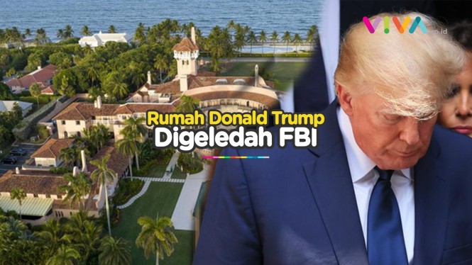 Acak-acak Rumah Donald Trump, FBI Temukan Dokumen Nuklir