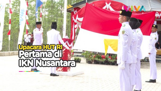 Upacara HUT RI Perdana Digelar di Titik Nol IKN Nusantara
