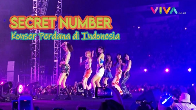 Secret Number Konser di Indonesia, Tampil Memukau