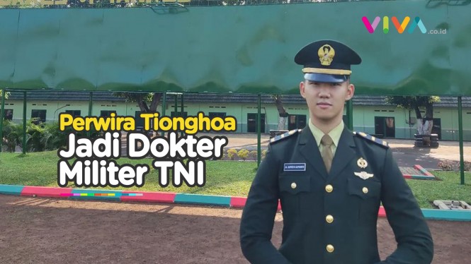 Perwira Etnis Tionghoa Abdikan Diri Jadi Dokter Militer TNI