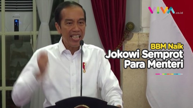 Heboh Jokowi Ngomel ke Para Menteri Imbas BBM Naik
