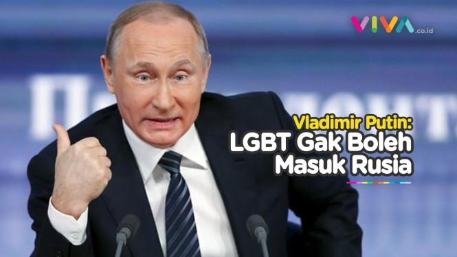 Putin Boikot LGBT di Rusia Demi Keturunan