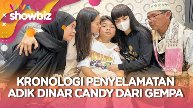 Adik Dinar Candy Sempat Hilang di Tengah Gempa Cianjur