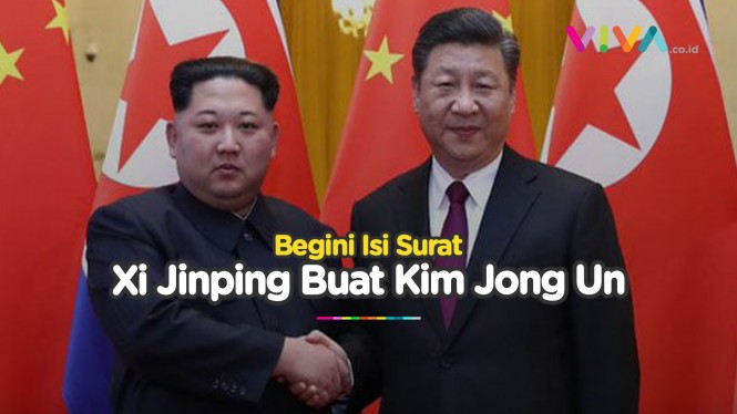 Sepucuk Surat 'Rayuan' Xi Jinping Demi Meredam Rudal Korut