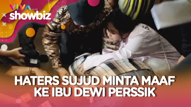 Haters Nangis Sujud di Telapak Kaki Ibu Dewi Perssik