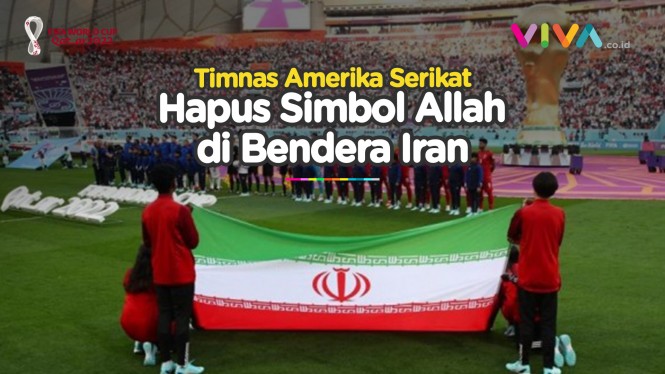 Timnas AS Hapus Simbol Allah Bendera Iran di Klasemen