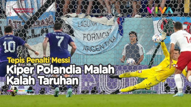 Dihukum Penalti, Kiper Polandia Kalah Taruhan dari Messi