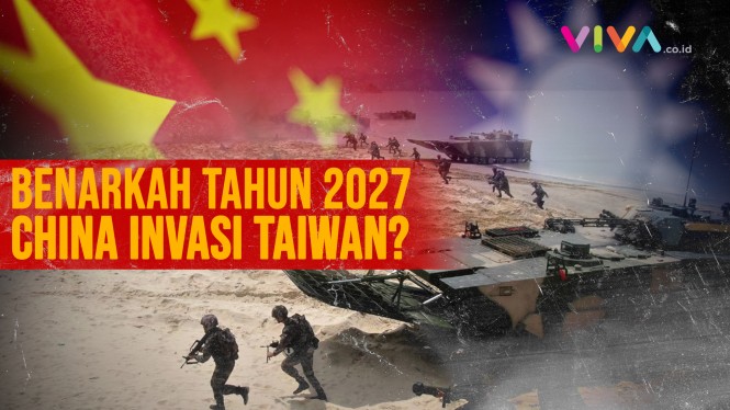 Skenario China Invasi Taiwan 2027 Dibongkar AS