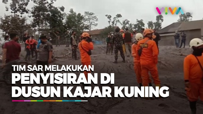 Penyisiran Tim SAR Gabungan di Dusun Kajar Kuning